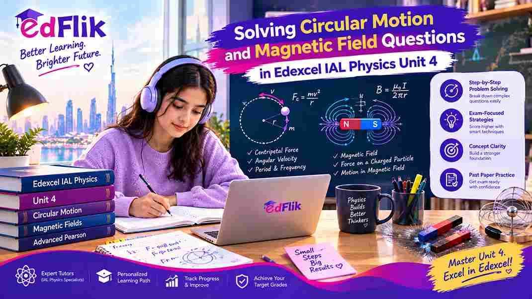 Solving Circular Motion and Magnetic Field Questions in Edexcel IAL Physics Unit 4