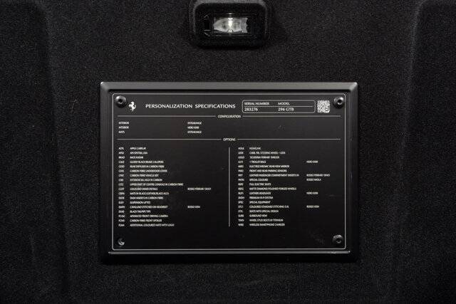 2022 296 GTB picture #20