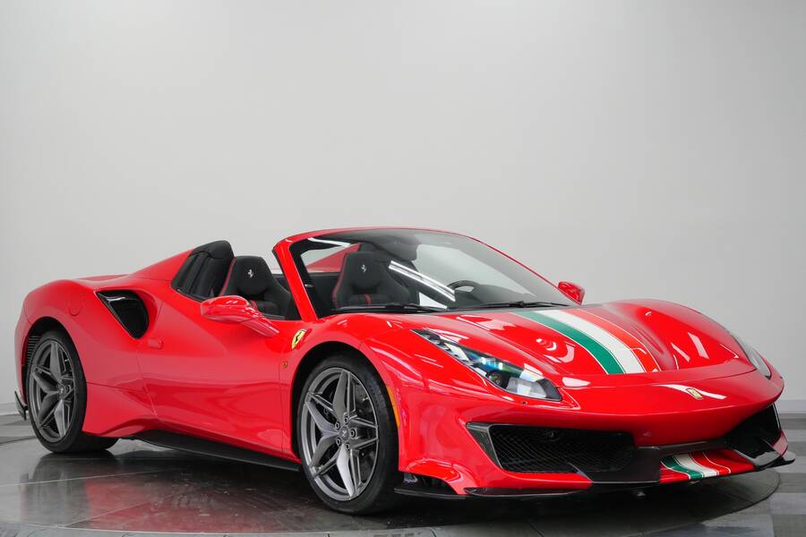 2020 488 Pista Spider -Tricolore Livery, Extensive Carbon Fiber picture #2
