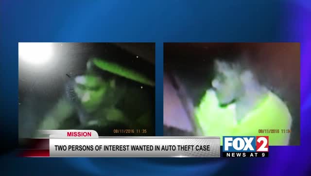 Police Search for Men Involved In An Auto Theft