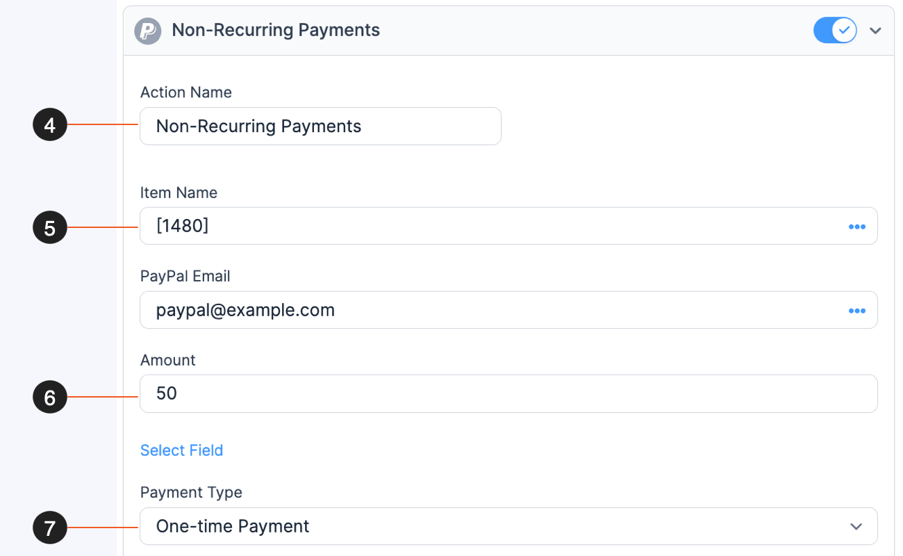 PayPal Non-Recurring Payments