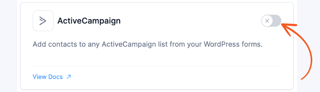 ActiveCampaign Install