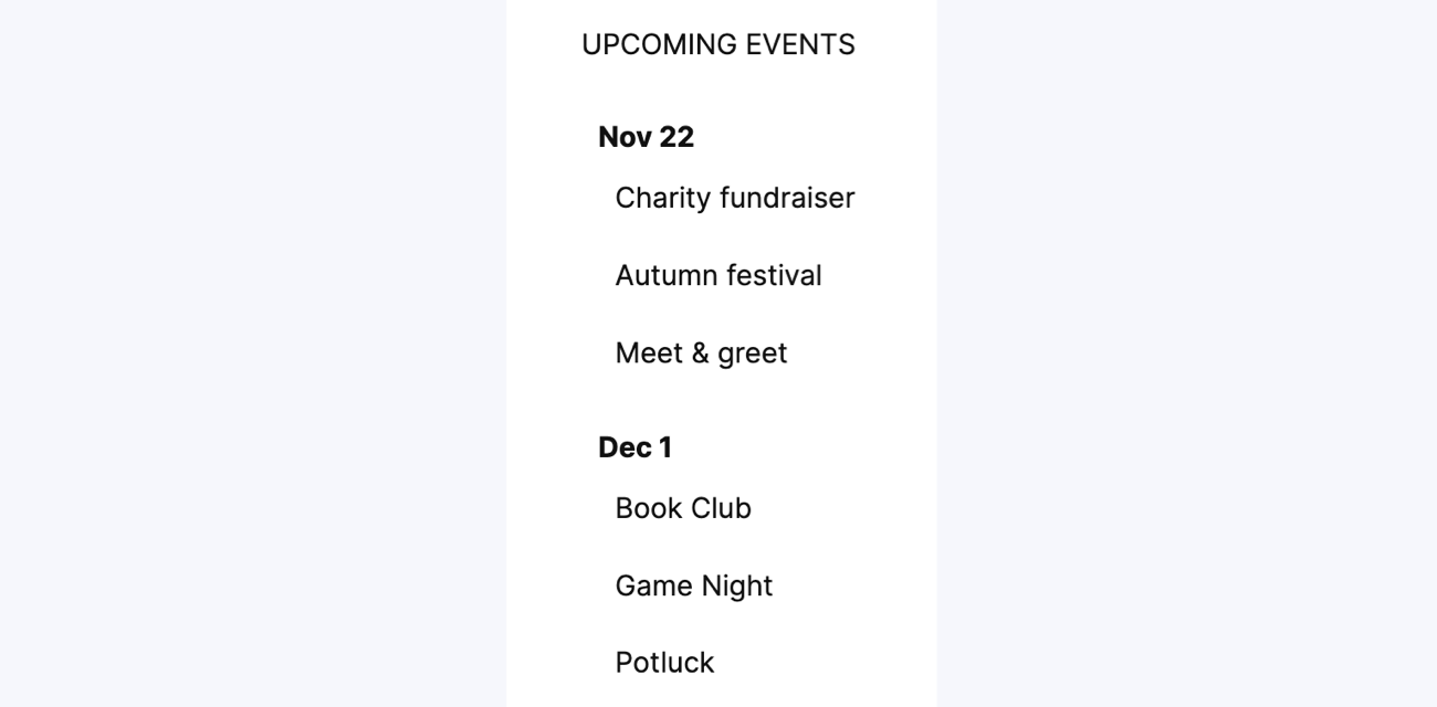 Organize View by Field