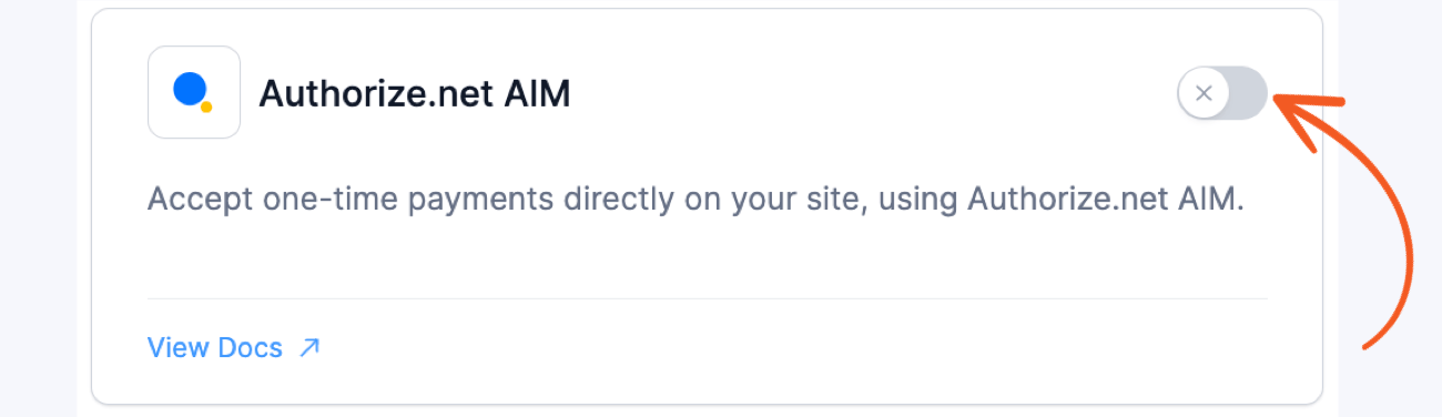 Authorize.net AIM Payments Install