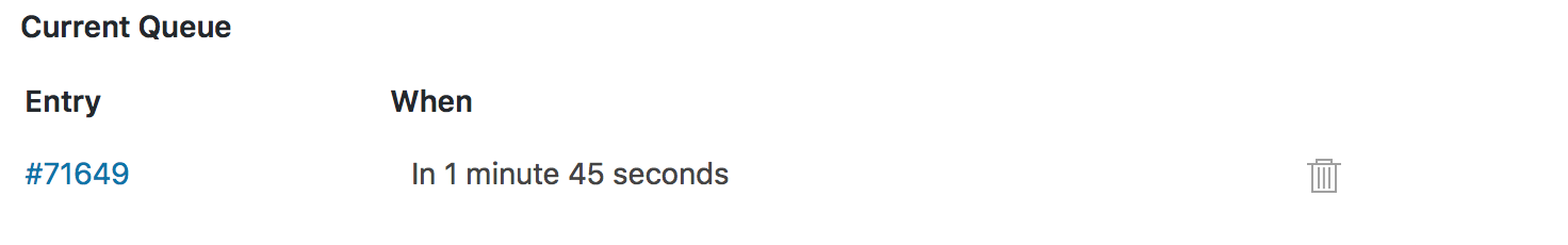 Delete Scheduled Automation