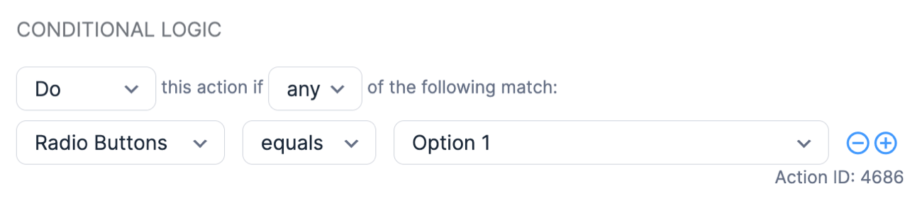 AWeber Conditional Logic