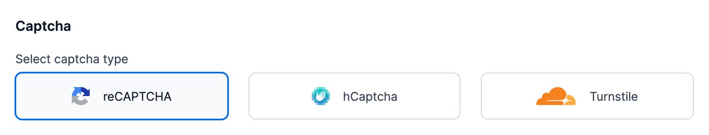 Global Settings Captcha Global Settings Captcha