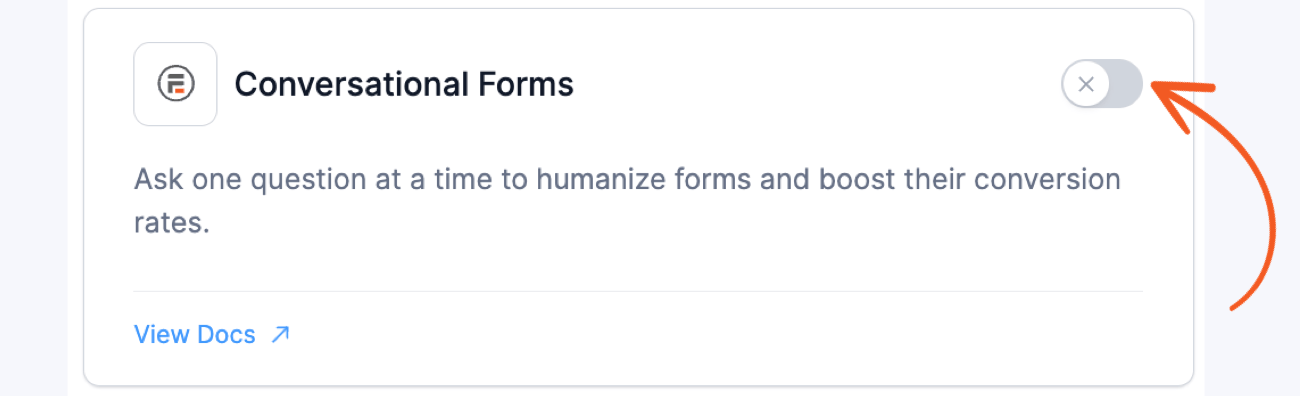 Conversational Forms Install