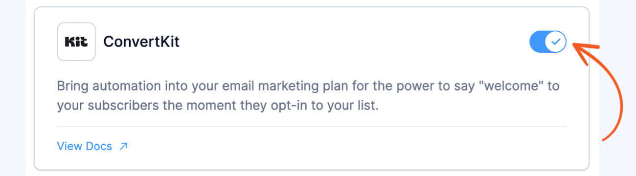ConvertKit Install
