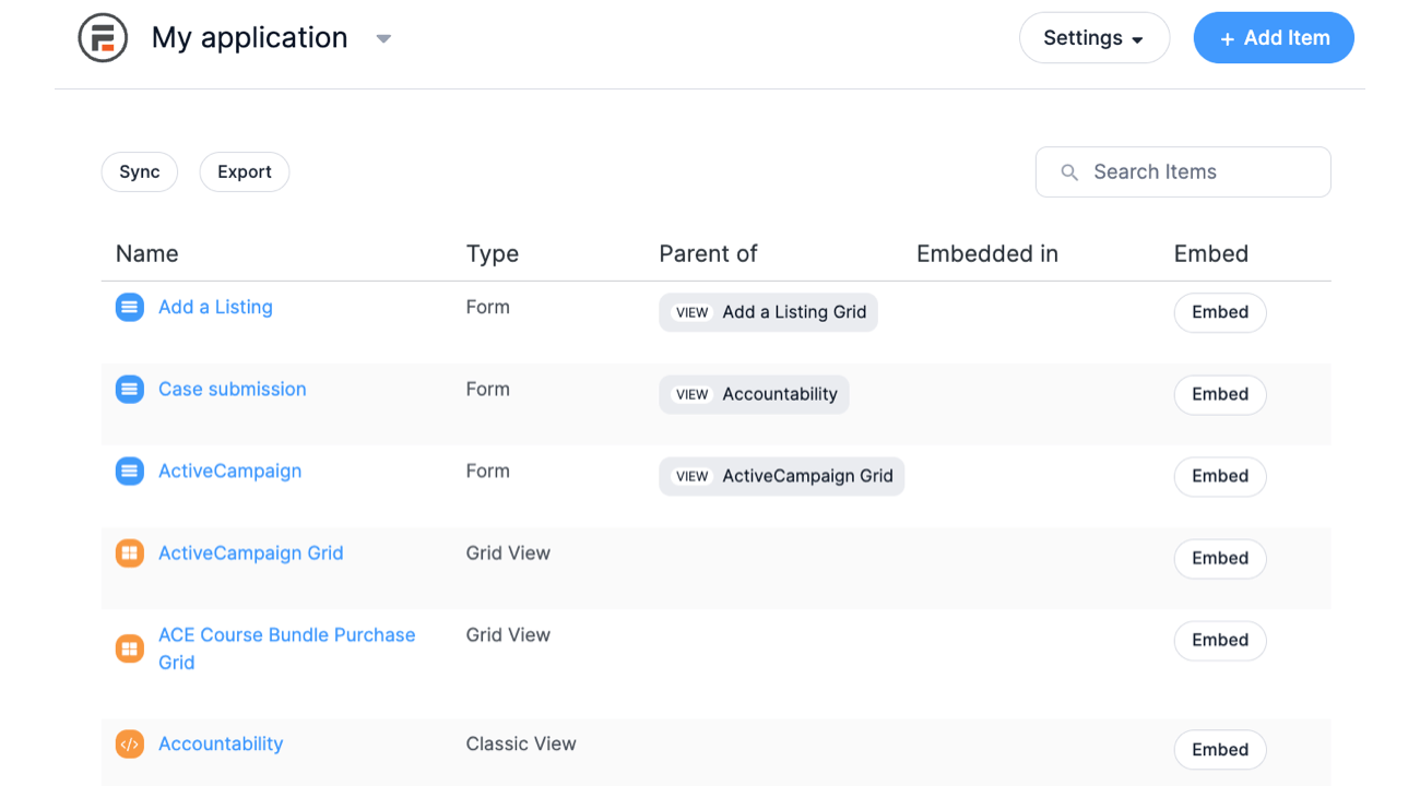 WordPress Create Application Builder - Custom Application List WordPress Create Application Builder - Custom Application List