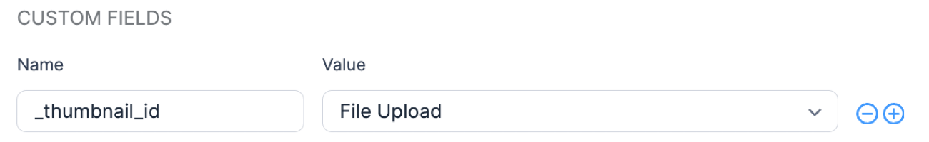 Create Post Custom Fields