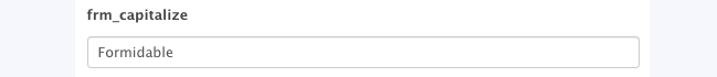 CSS Layout Capitalize frm_capitalize