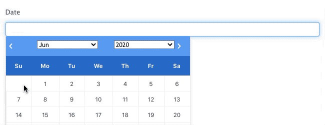 Date Field Schedule Time