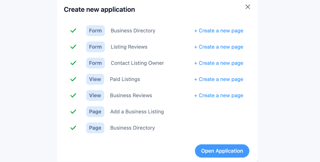 Directory Business Application