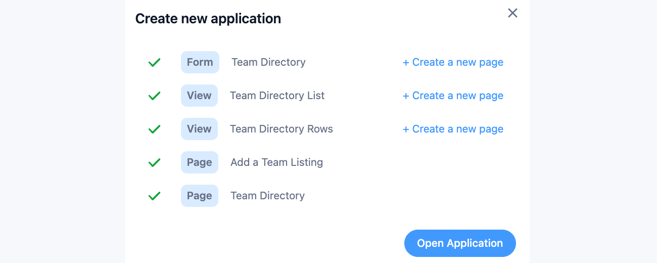 Directory Team Application