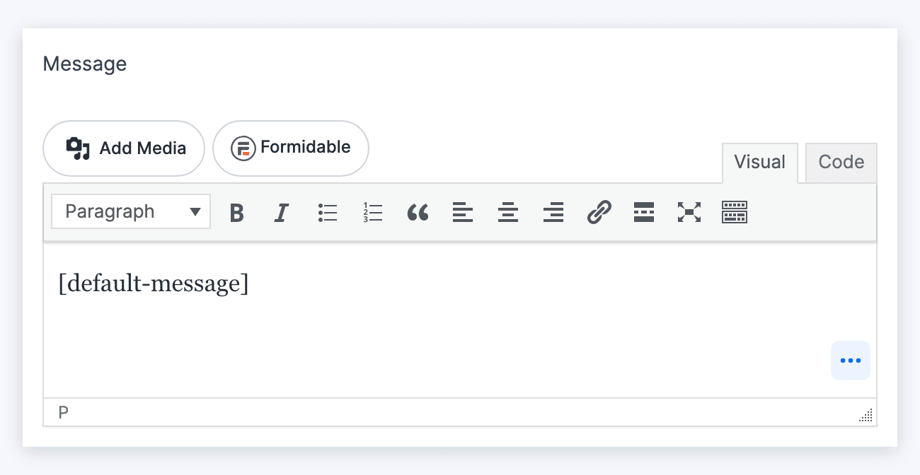 Email Notification, MESSAGE Email Notification, MESSAGE
