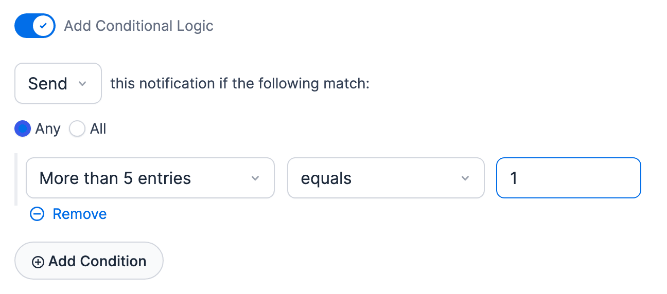 Trigger Email - Conditional Logic Trigger Email - Conditional Logic