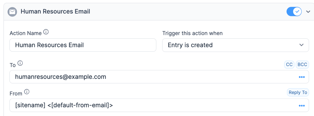 Email routing HR and MSG Email routing HR and MSG