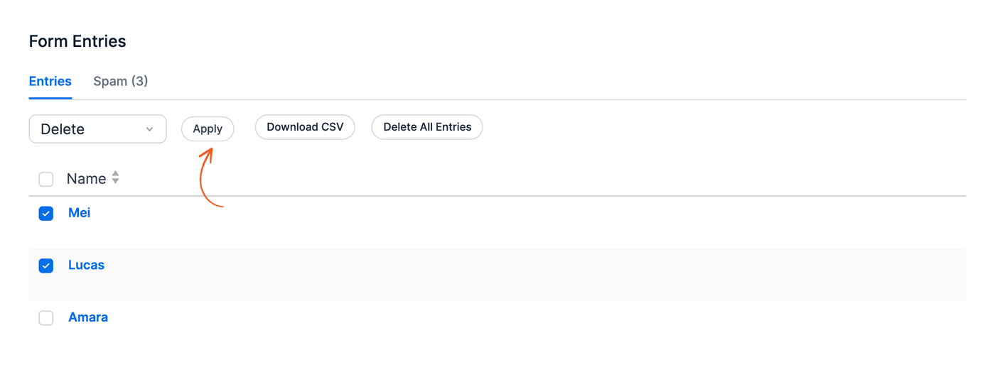 Entry Bulk Delete Apply Entry Bulk Delete Apply
