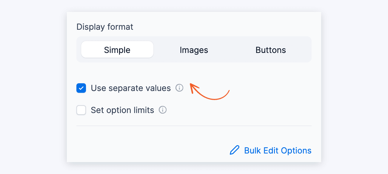 Field Calculation - Use separate values checked in the Radio Buttons options Field Calculation - Use separate values checked in the Radio Buttons options