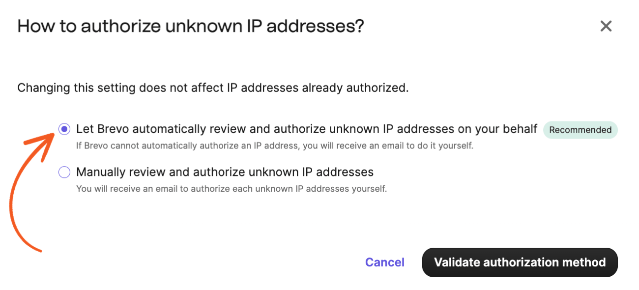 Form Webhooks API - Brevo Validate Authorization Method