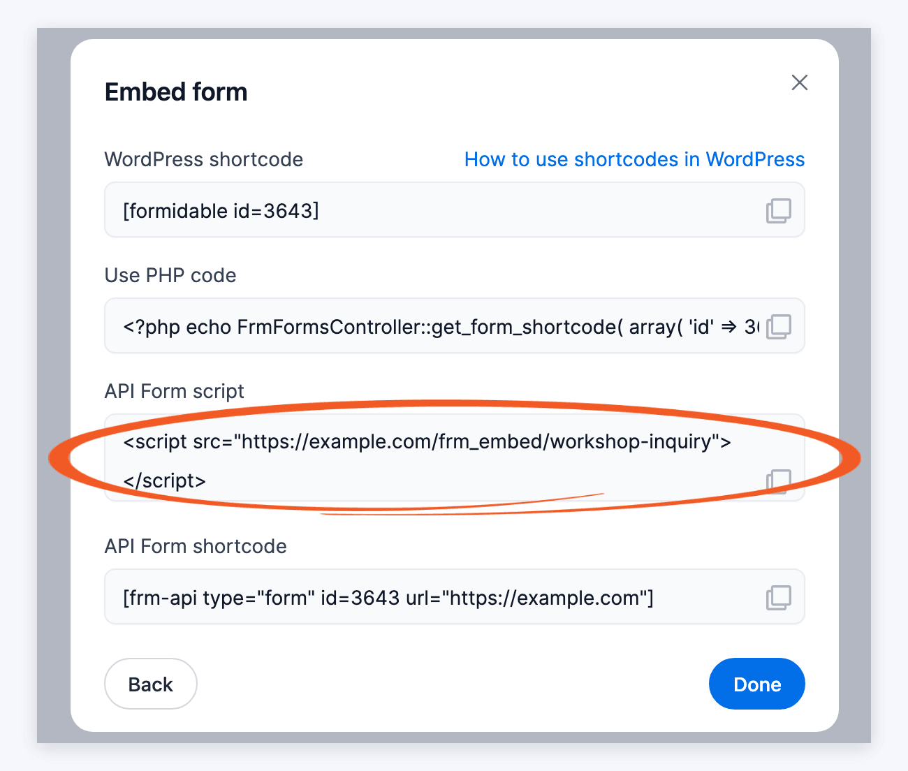 Form Webhooks API - API form script Form Webhooks API - API form script