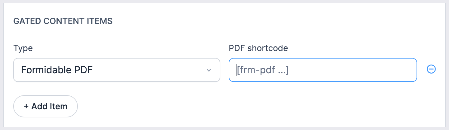 PDF item