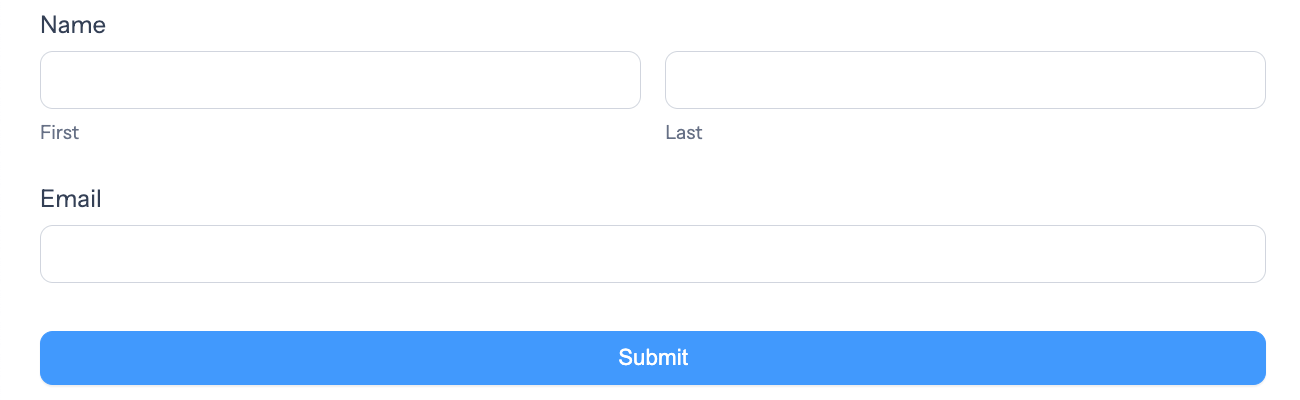 Form Settings Styling Submit Button Position Full Width