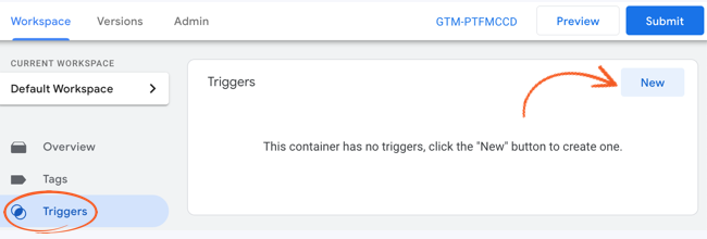 Google Analytics - New Trigger