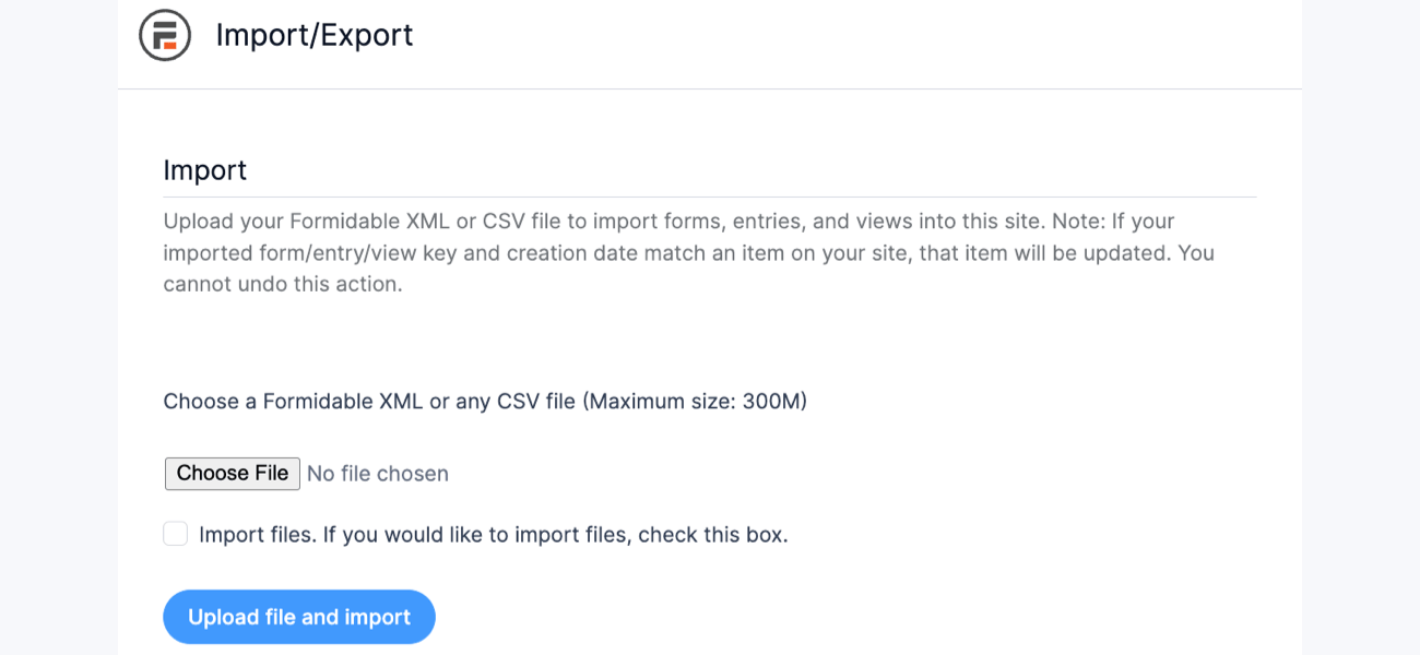 Import upload import Import upload import