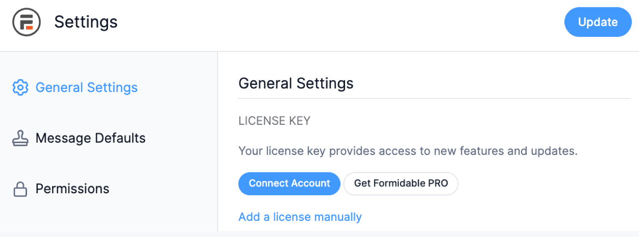 Formidable Forms - Installation License key