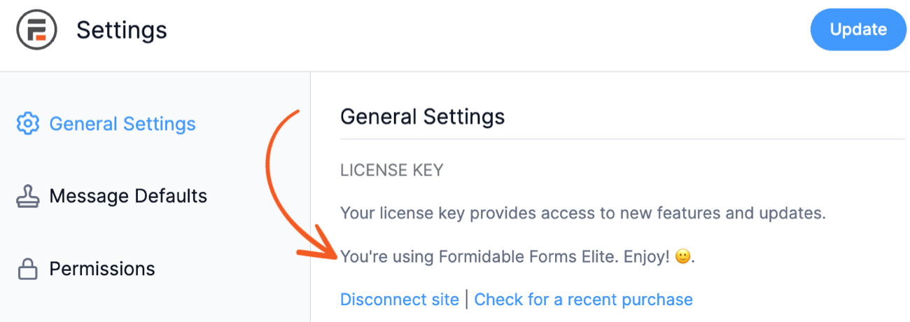 License Information - License Level