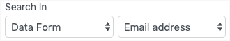 Look up dynamic options