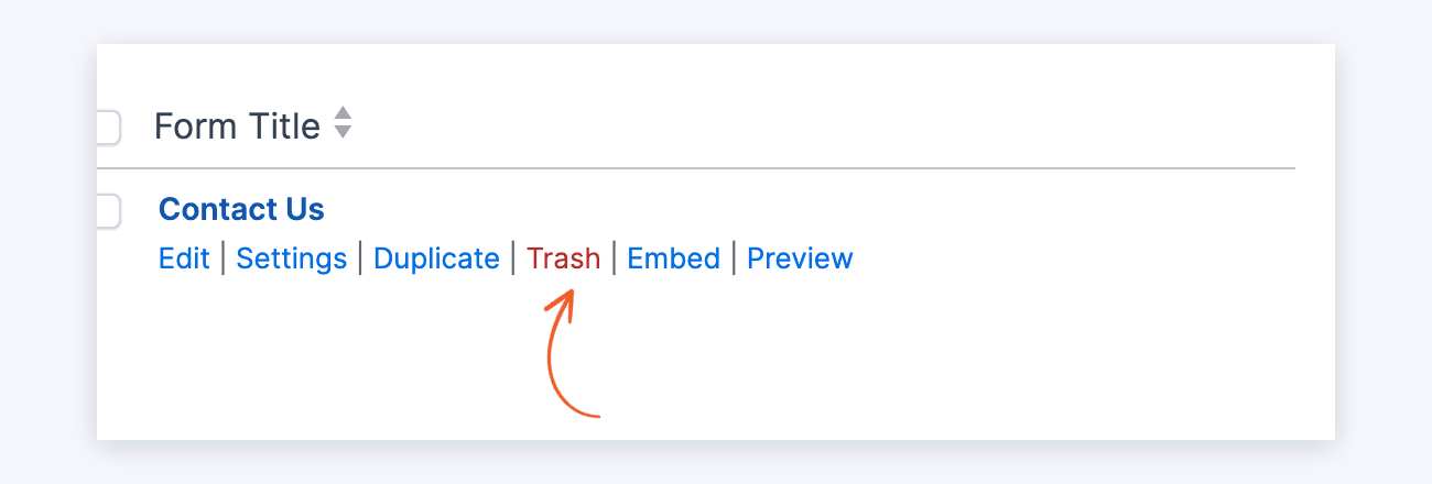 Manage Forms Listings Delete Forms Manage Forms Listings Delete Forms