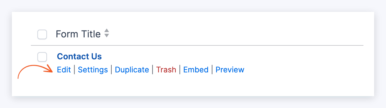 Manage Forms Listings Edit Forms Manage Forms Listings Edit Forms