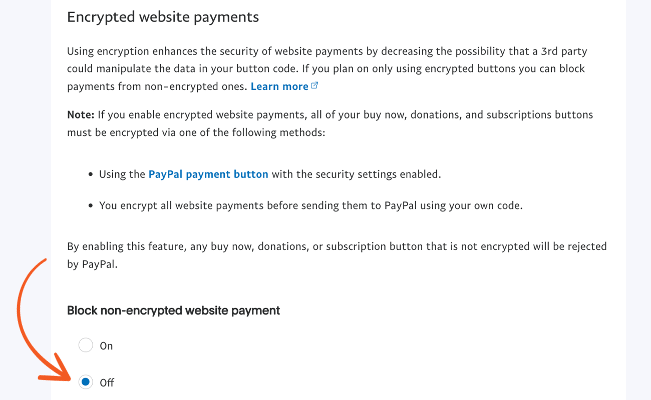 PayPal Encrypted Website Payments