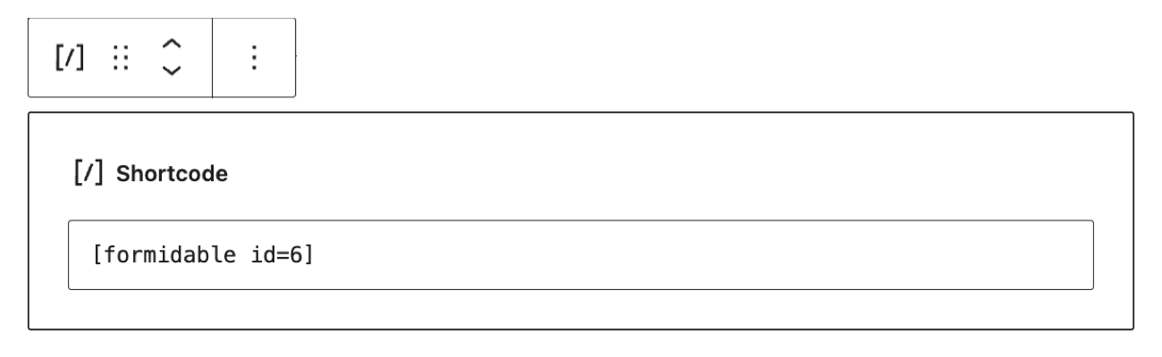 How to Publish a Form with a Block - Formidable Forms