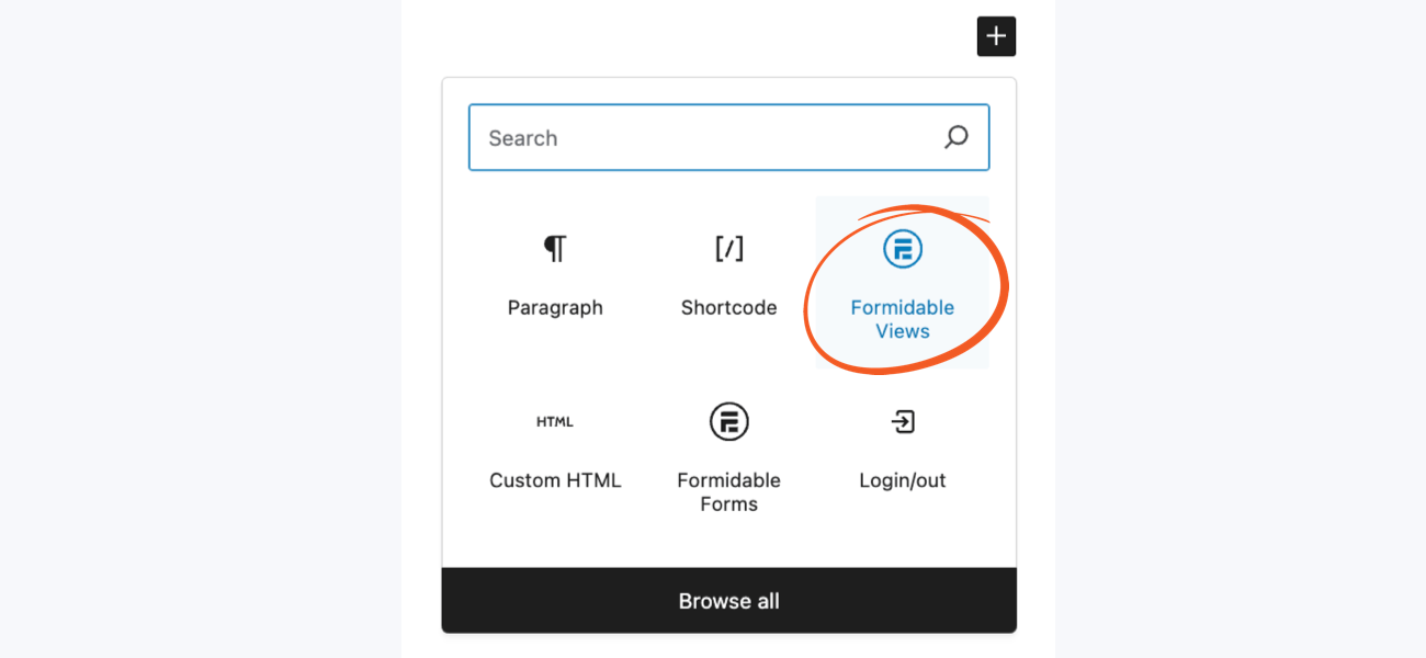 A WordPress shortcode block. 