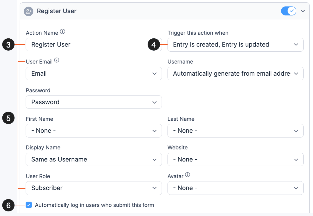 Wordpress User Registration Forms Formidable Forms 4015