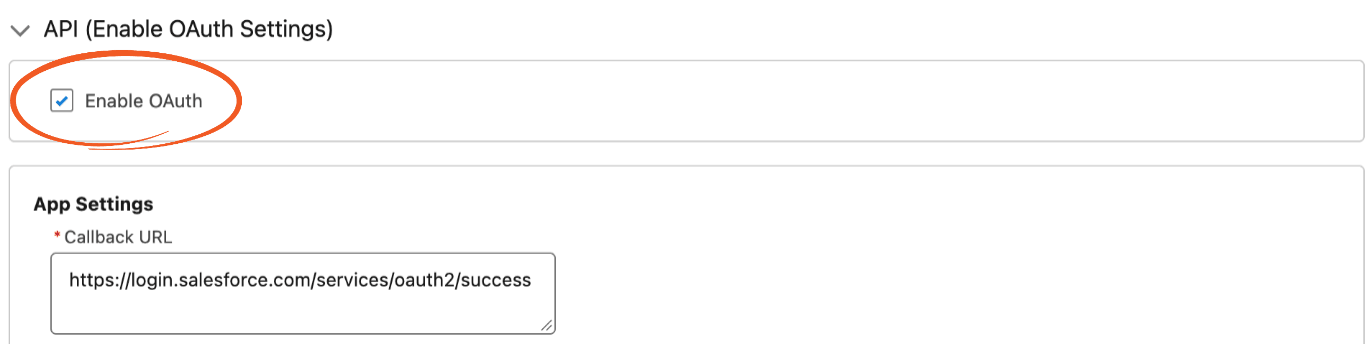 Salesforce External Client App - Enable OAuth and Callback URL Salesforce External Client App - Enable OAuth and Callback URL