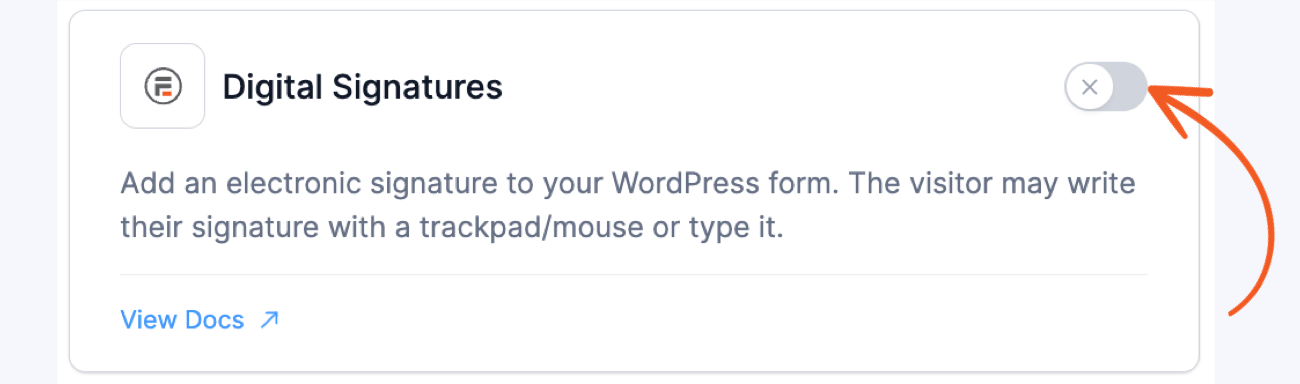 Install the Signature add-on
