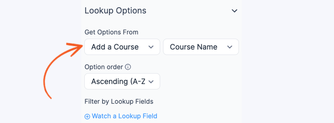 Stats - Lookup Course Name