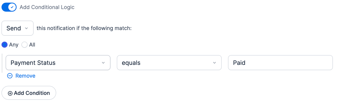 Stripe Resend Email Conditional Logic Paid Stripe Resend Email Conditional Logic Paid