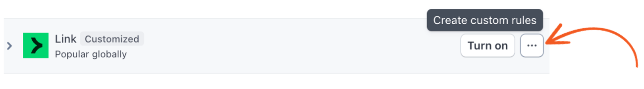 Create custom rules in Stripe Link Create custom rules in Stripe Link