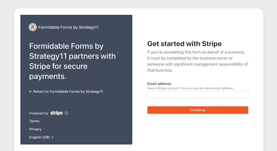 Stripe Get Connected Stripe Get Connected