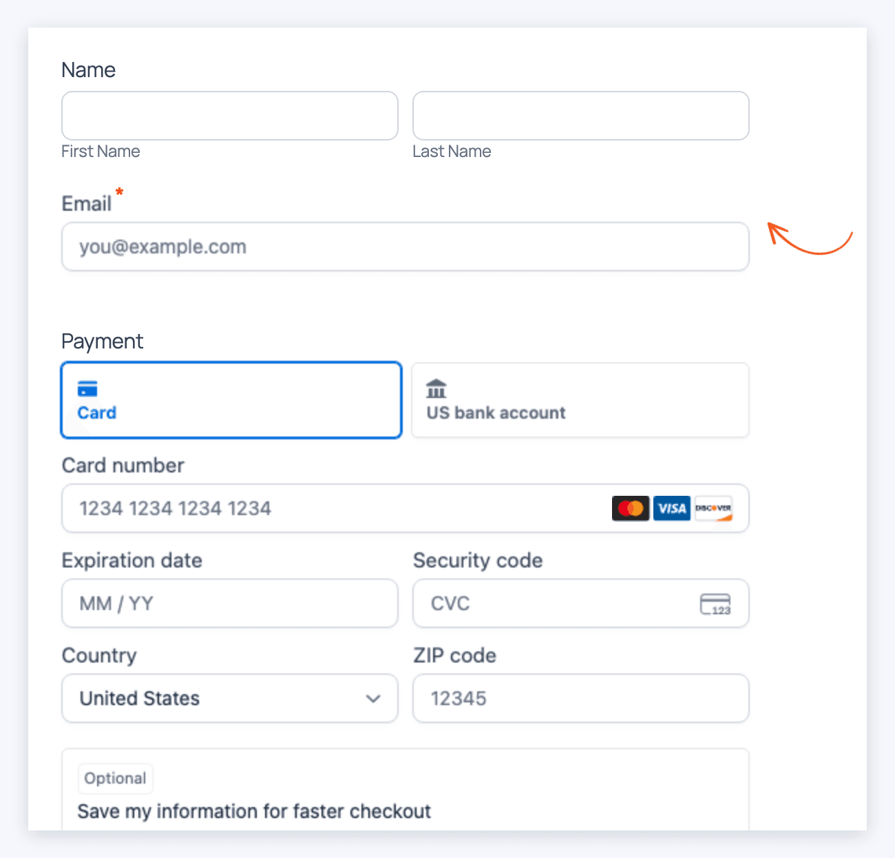 Stripe Link - Collect Email Before Payment Stripe Link - Collect Email Before Payment