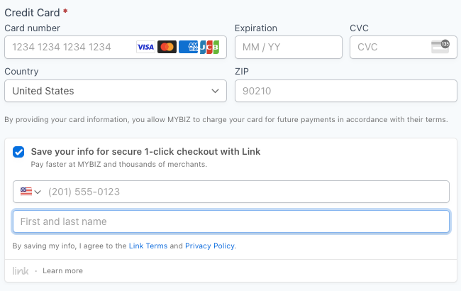 Stripe Link - Collect Email Before Payment Stripe Link - Collect Email Before Payment