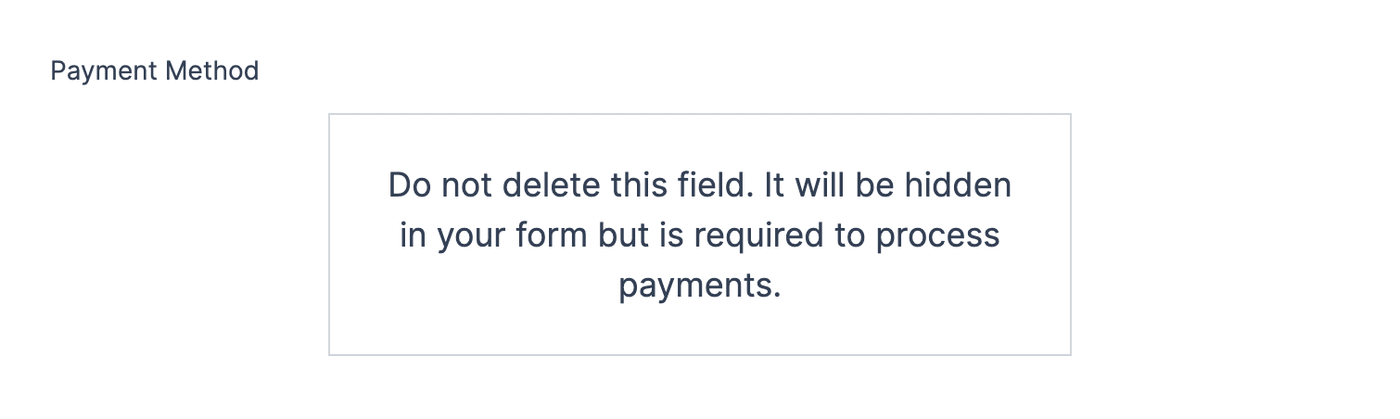 WordPress Stripe Forms Payment Method WordPress Stripe Forms Payment Method