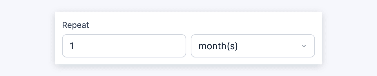 Stripe form Payment Type Recurring Stripe form Payment Type Recurring