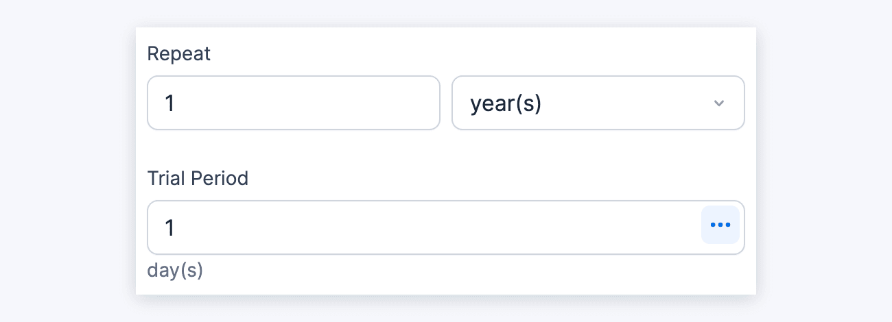 Stripe form Recurring Trial Payment Stripe form Recurring Trial Payment